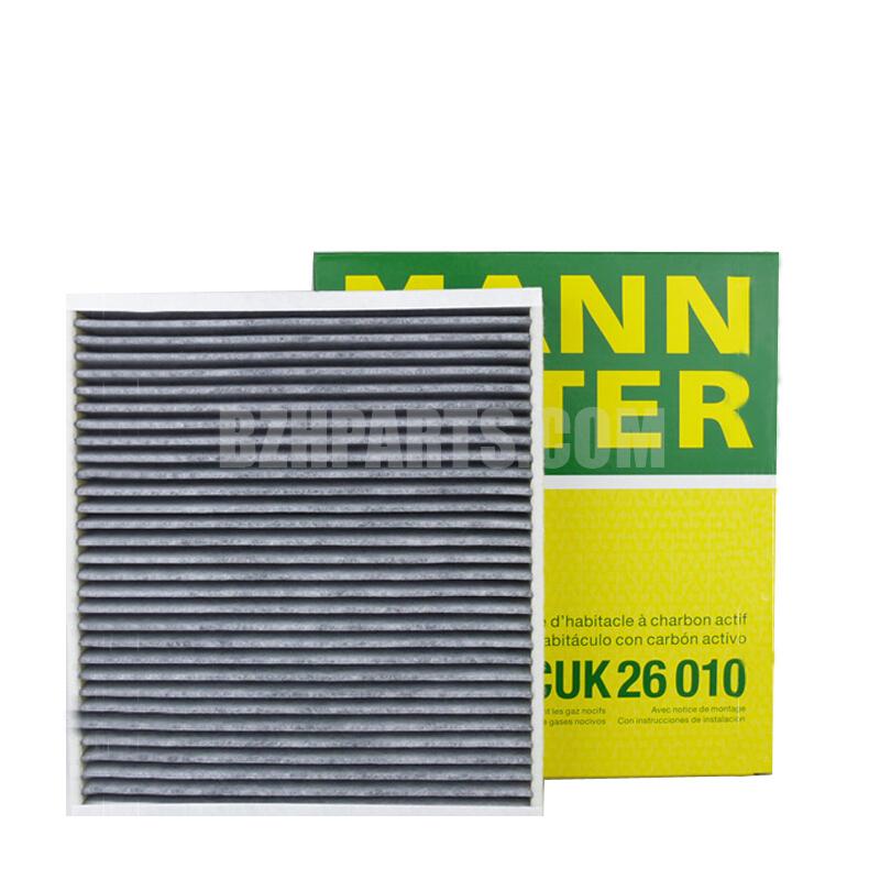 MANNFILTER エアコンフィルター CUK26009 ゴルフ7/シャープ/ディグリー/アウディA3/A5 15以降 5QD819653=5QD819653