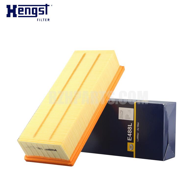 HENGST エアフィルター E488L フォルクスワーゲン マゴタン ティグアン 1.8T 2.0T 1K0129620D用