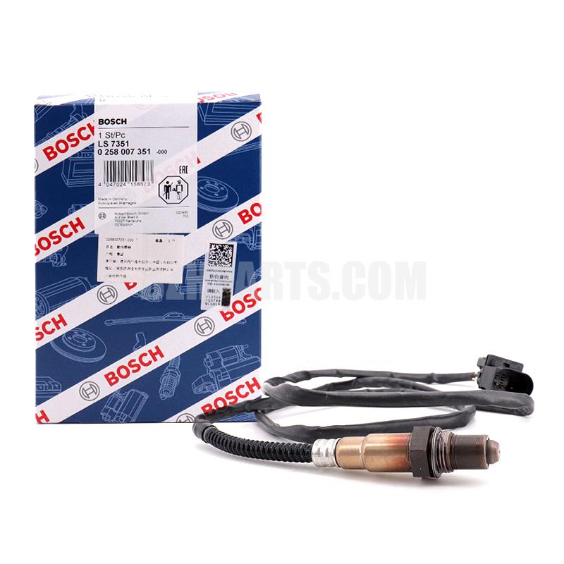 BOSCH Oxygen sensor 0258007351B52.0
B5/C5 1.8T adaptation 06A906262AF=06B906265D=1K0998262D