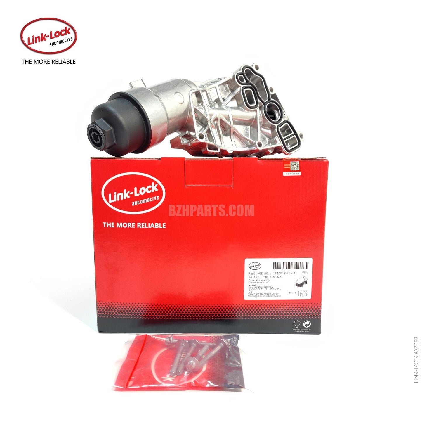 11428585235 LINK-LOCK オイルラジエーターアセンブリ アルミニウム 適用可能 F52 F45 F46 F48 F49 F39