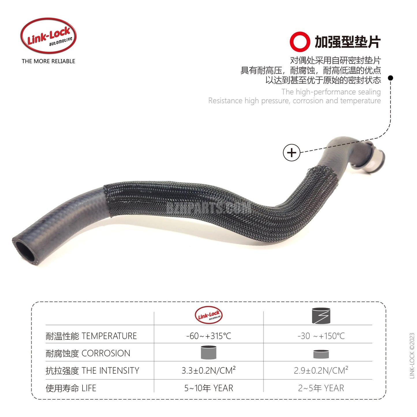 LINK-LOCK Coolant hose 2125015782 For 212 218