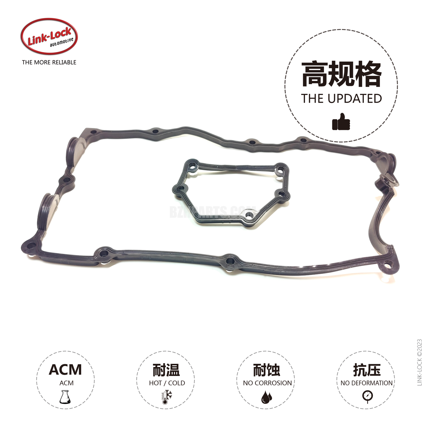 リンクロック バルブ カバー ガスケット 11120032224 BMW N46 エンジン 1 シリーズ 3 シリーズ 118I 120I 318I 320I 520I X1 X3 Z4 E82 E87 E90 E92 E93 (N46)