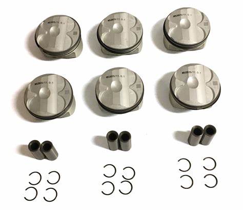 LINK-LOCK Piston ring dome 6 / set 11257612982 For BMW N522.5