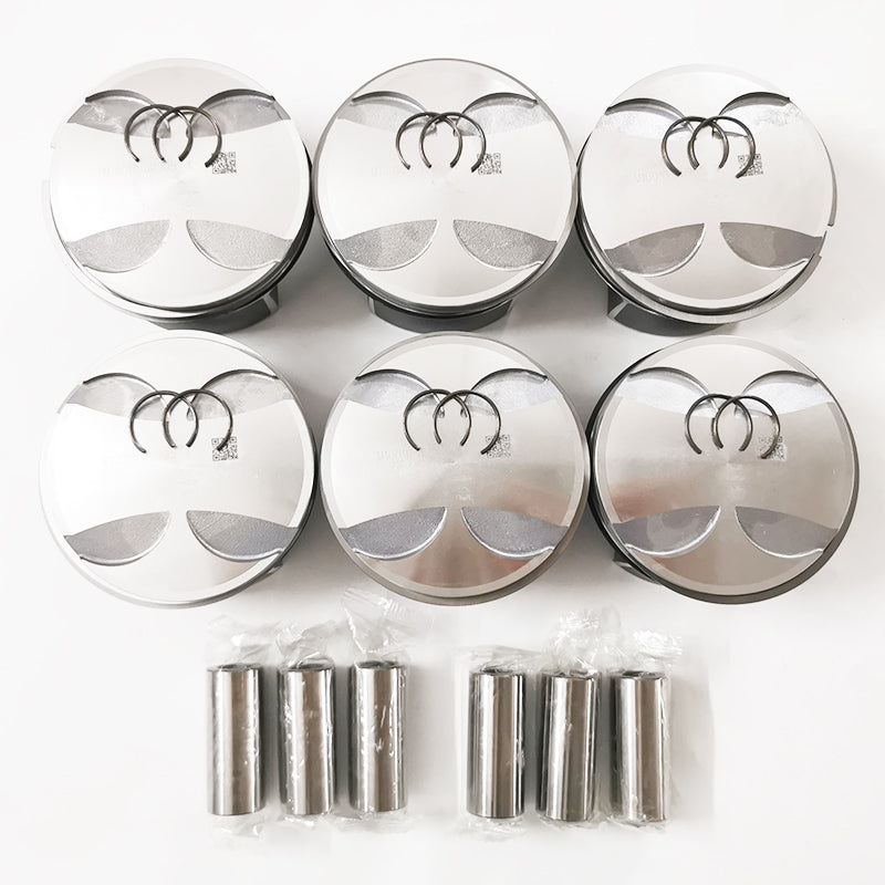 LINK-LOCK Piston with ring 6 branches / set 2720300618 For Mercedes Benz 2723.5 hybrid