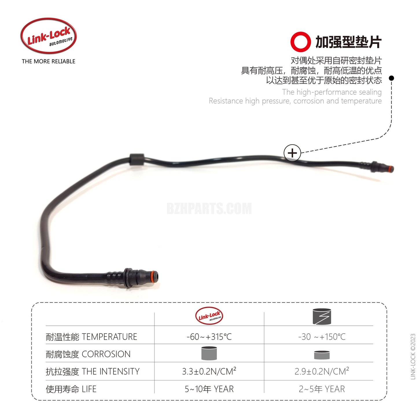 LINK-LOCK water pipe 2225014125 For W217 W222