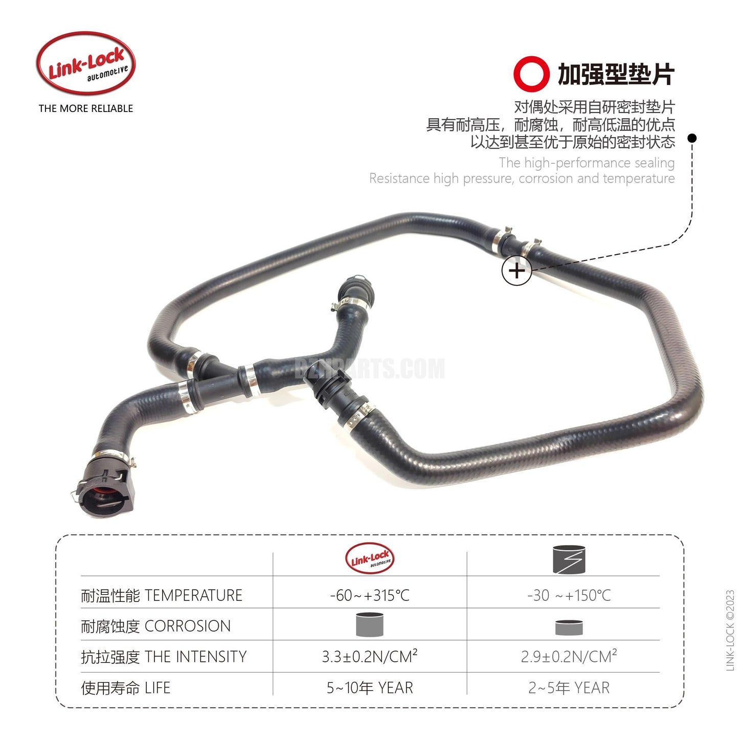 LINK-LOCK Water pipe 17127542207 For E60E61