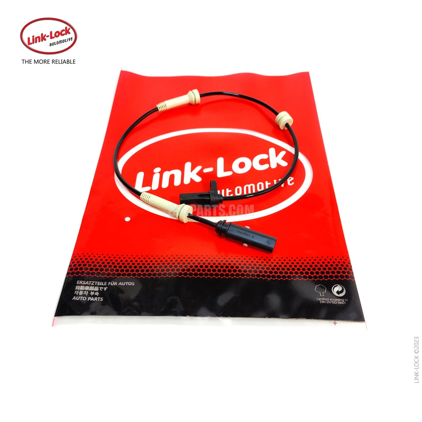 LINK-LOCK 车轮转速传感器 ABS 前 L/R34526869320 适用于 F20/F21/F22/F87/F23F30/F80/F31/F34/F35F32/F82/F33/F83/F36 宝马