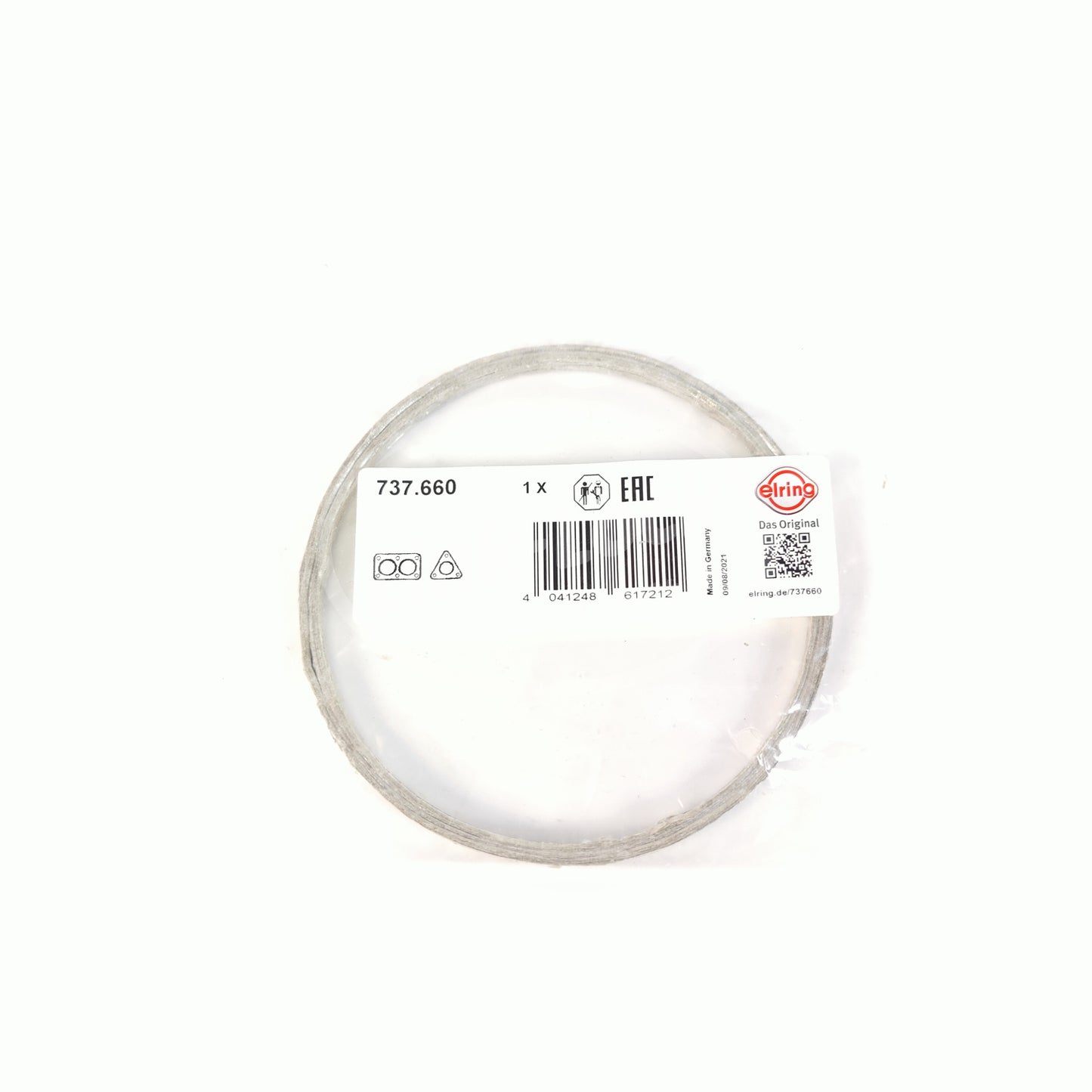 Elring 排気管ワッシャー 18307581970 BMW F20/F35/F07/F18/E84/F25/F15用