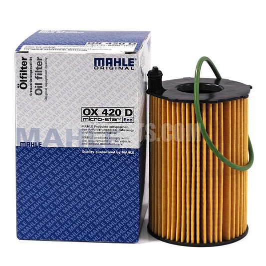 MAHLE Oil Filter OX420D Diesel Edition A4/A5/A6/A7/A8/Q7 3.0T/Q5/Q7 3.0/Cayenne 3.0/Touareg 3.0 Suitable For 059198405=059115561D=95810722220