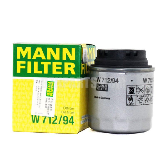 MANNFILTER Oil filter W712/94 Magotan fit 03C115561D