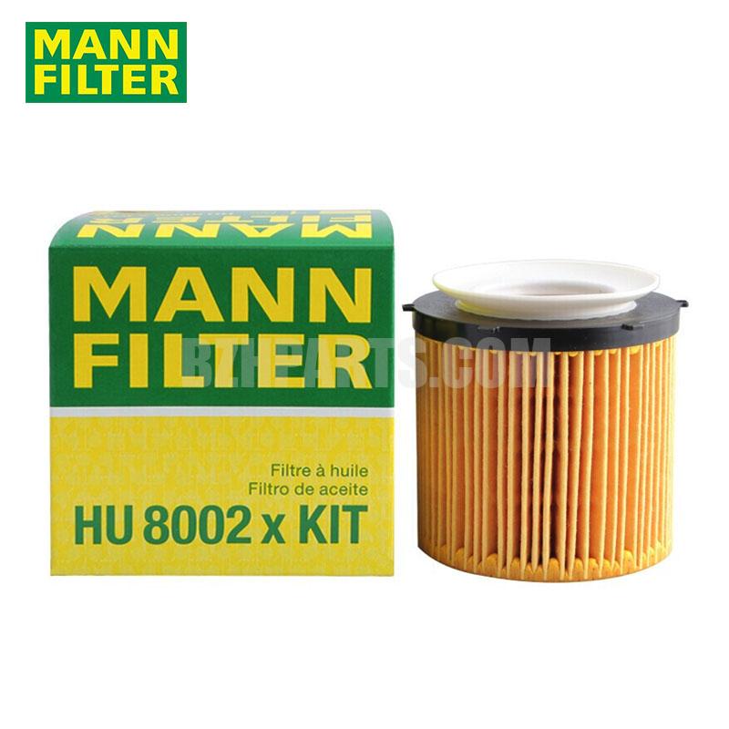 MANNFILTER Oil filter HU8002XKITF10 fits 11427634291