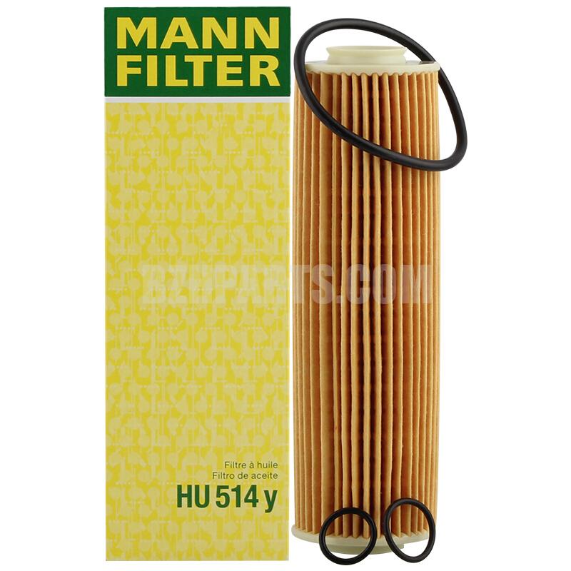 MANNFILTER 机油滤清器 HU514yC200 260T 适配 A2711800409=A2711800509