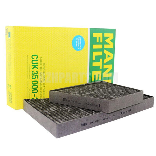 MANNFILTER Air-conditioning filter CUK35000-2 Phaeton 3.0TDI/3.0/3.2/3.6/4.2/6.0/W1202-For 3D0819644