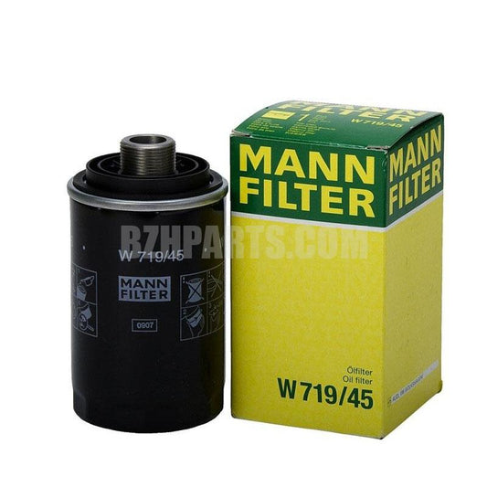 MANNFILTER Oil filter W719/45M/06J115403C/06H115561/06J115403A/06J115403S/1017100 AEC 01/06J115403Q./06J115403Q/01653926/06J1