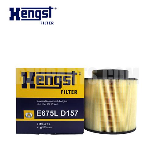 HENGST エアフィルター E675LD157A4L Q5 3.2 8K0133843=8R0133843 に適合