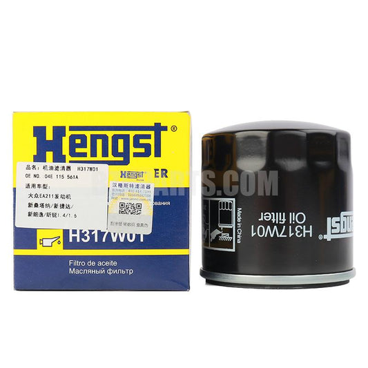 HENGST H317W01 Oil filter [L04E115561C] Volkswagen EA211 engine full series of models