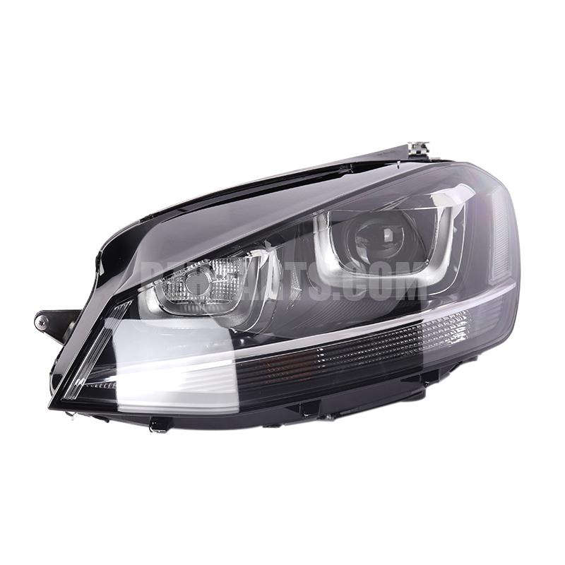 VALEO Left Xenon Headlamps 49129 Golf A7 12/2013-fit 5GG941031