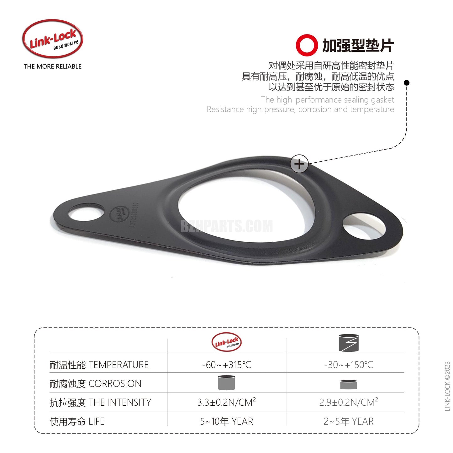 LINK-LOCK Exhaust PVC Valve Gasket A2722380280 2722380280 for Mercedes-Benz M272 W204 W212 X204