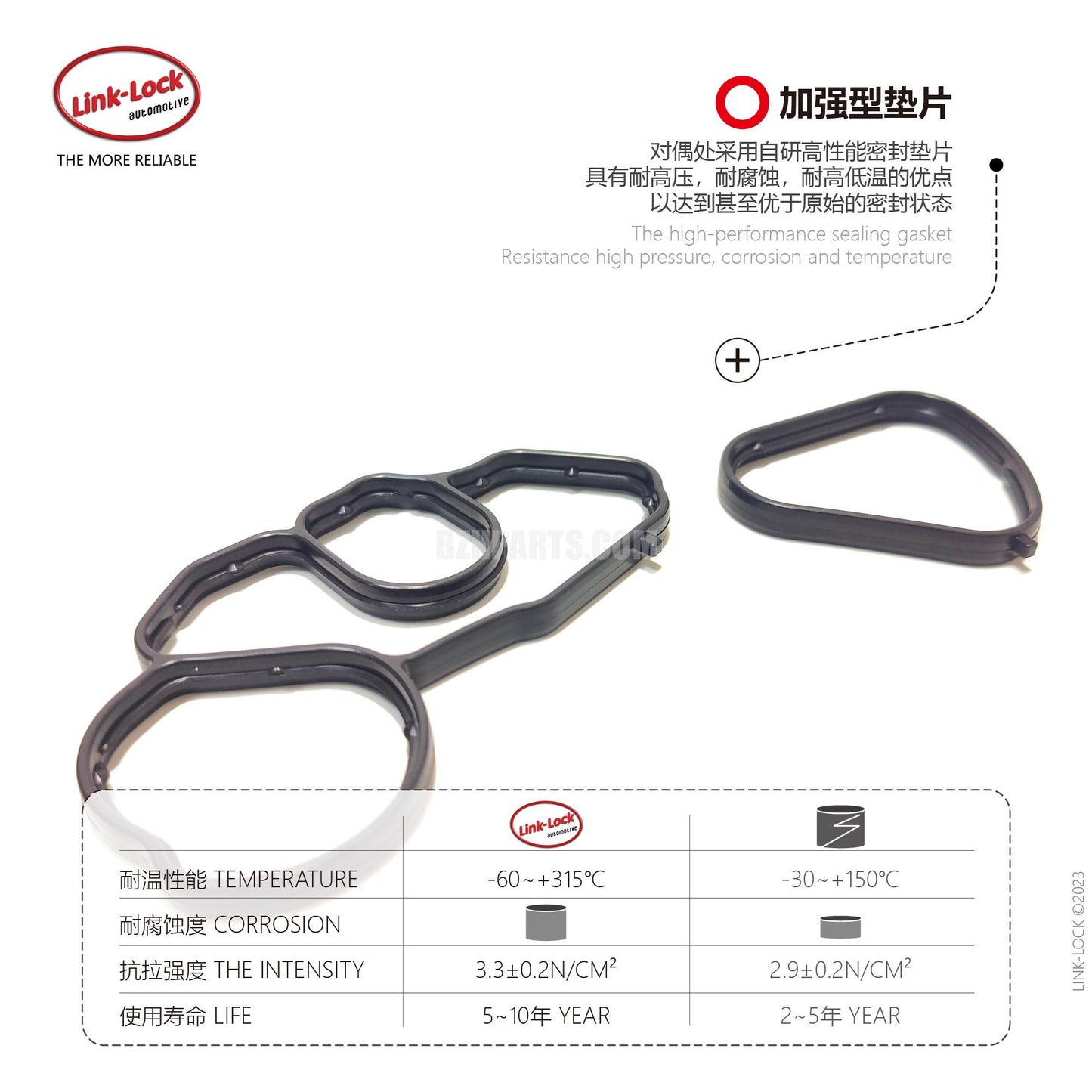 LINK-LOCK filter base insert/FKM11427625484 For N13 N16 N18