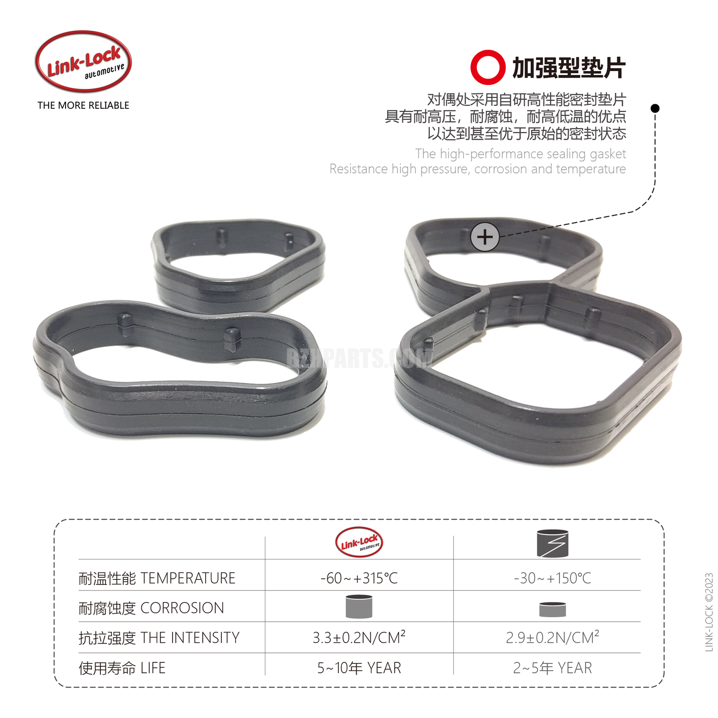 LINK-LOCK 滤清器底座插件/FKM11428479062 适用于 B38