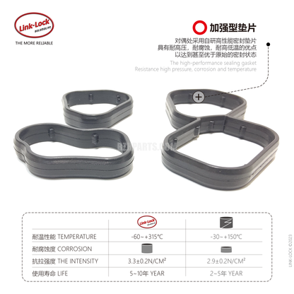 LINK-LOCK 滤清器底座插件/FKM11428479062 适用于 B38