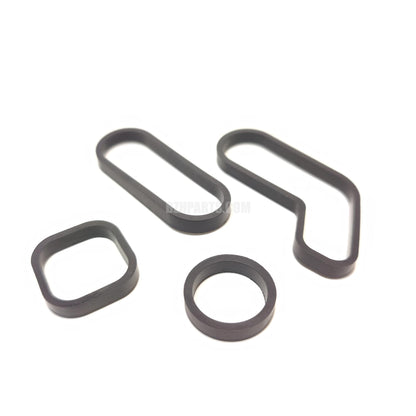 LINK-LOCK Oil Filter Housing & Oil Cooler Gasket Seal Kits 11428643747 11427557010 FKM for Mini N14 N18 Engine Coop.S JCW Cooper Clubman Countryman Coup¡§| R55 R56 R57 R58 R59 R60