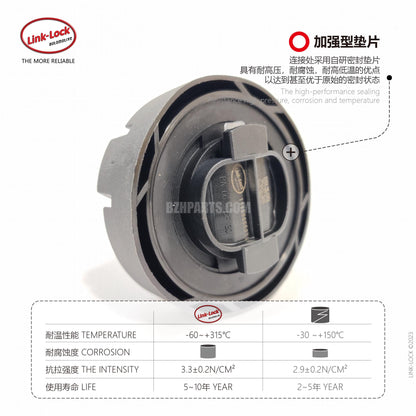 LINK-LOCK fuel tank cap 11128655331 For E81 E87 E88 E82 F20 F21F52 F22 F87 F23 F45 F46E46 E90 E91 E92 E93 F30F80 G20 F31 F34 F35 F32F8