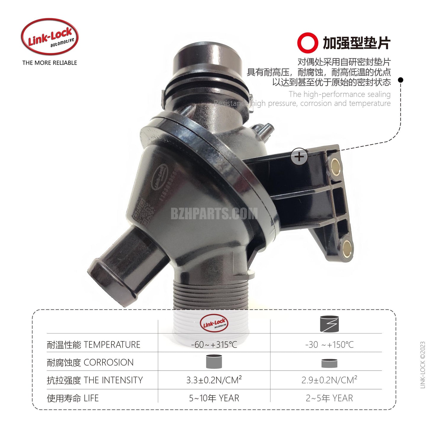 LINK-LOCK 恒温器 11538635689 适用于 F20/F21/F22/F23/F30F31/F34/F35/F32/F33F36/F07/F10/F11/F18E84/F25/F26/F15/F16E89