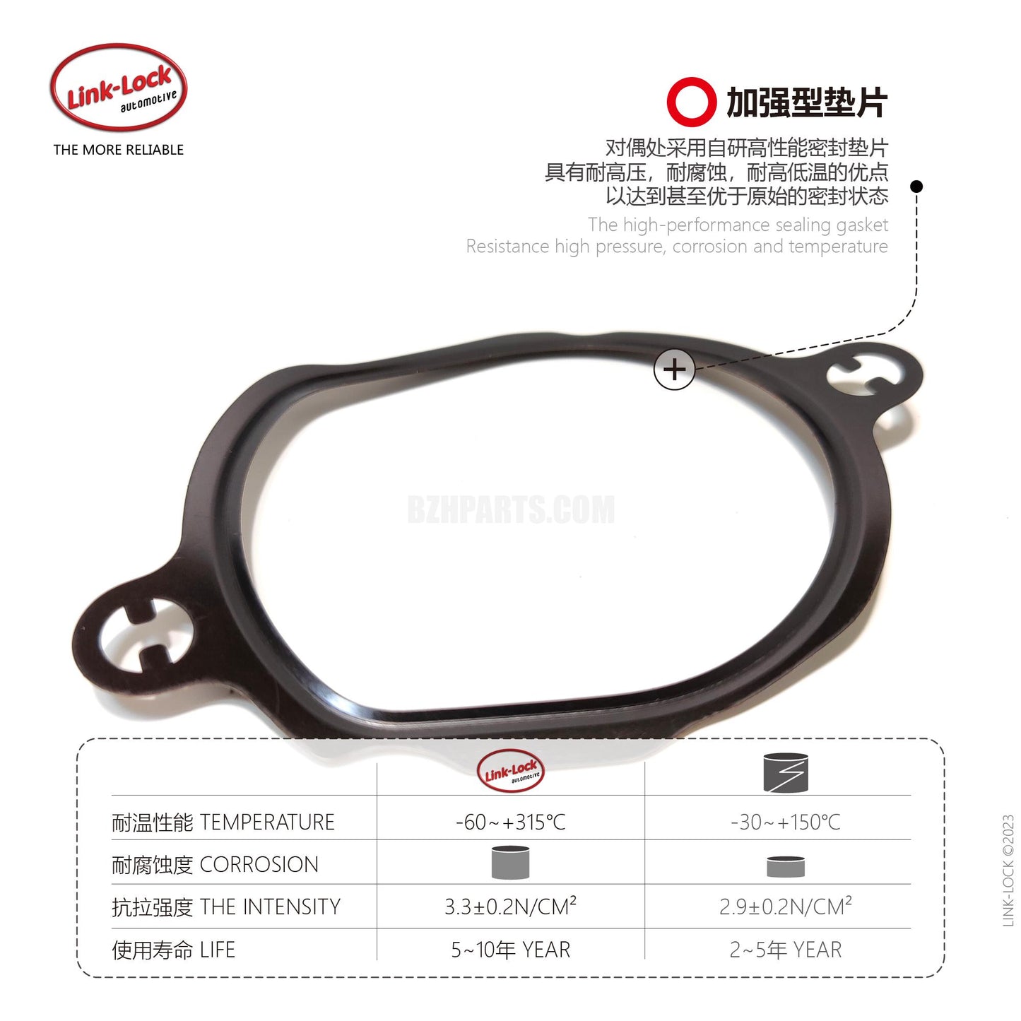 LINK-LOCK サーモスタット ガスケット シール リング A2722030180 2722030180 メルセデスベンツ M272 W204 W212 X204 V251 用