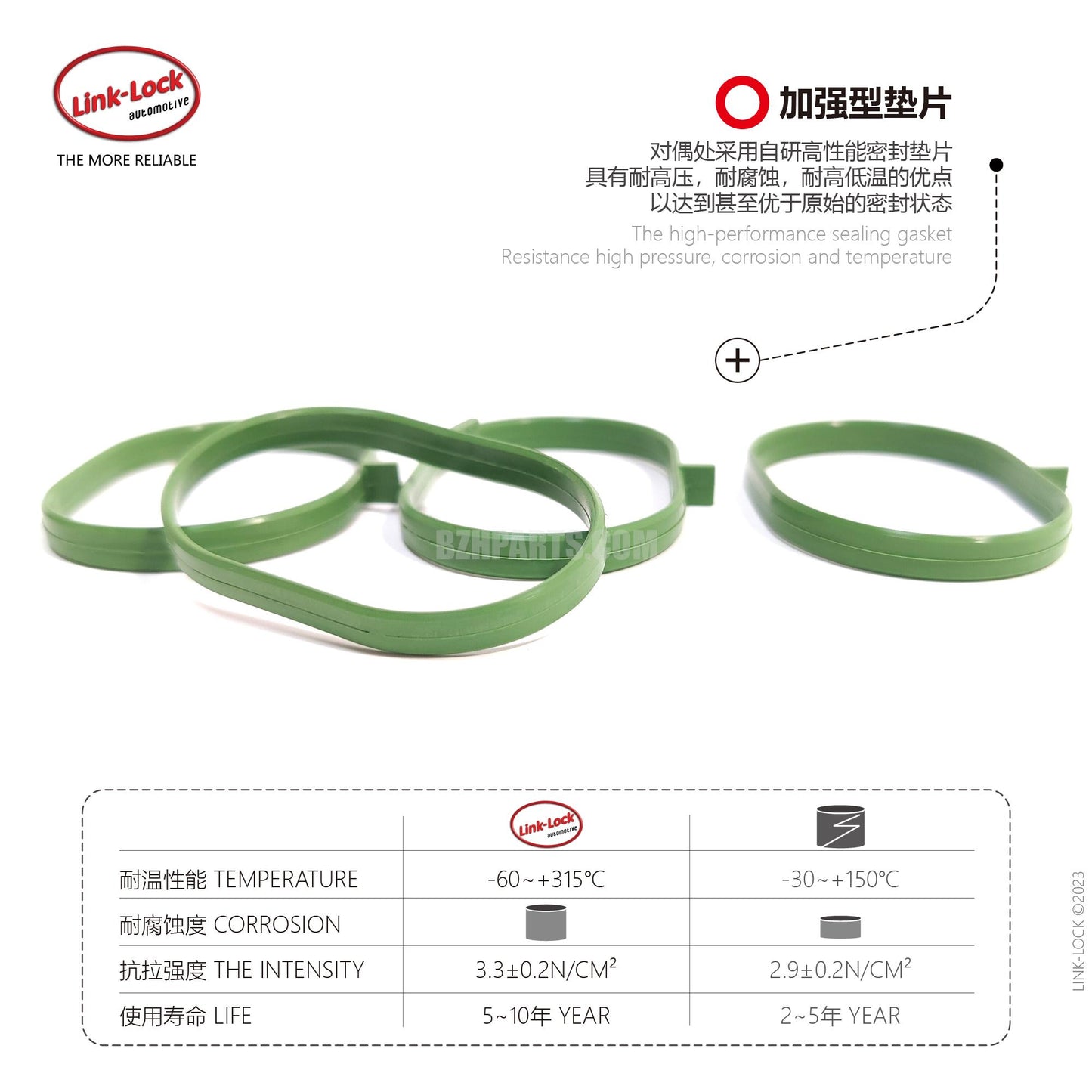 LINK-LOCK Engine Intake Manifold Gasket Set A2711410880 2711410880 for Mercedes-Benz M271 C180 C200 C230 E2