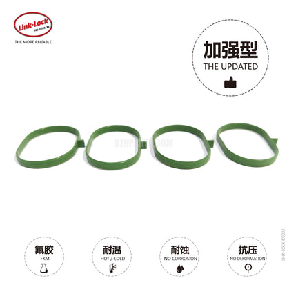 LINK-LOCK Engine Intake Manifold Gasket Set A2711410880 2711410880 for Mercedes-Benz M271 C180 C200 C230 E2