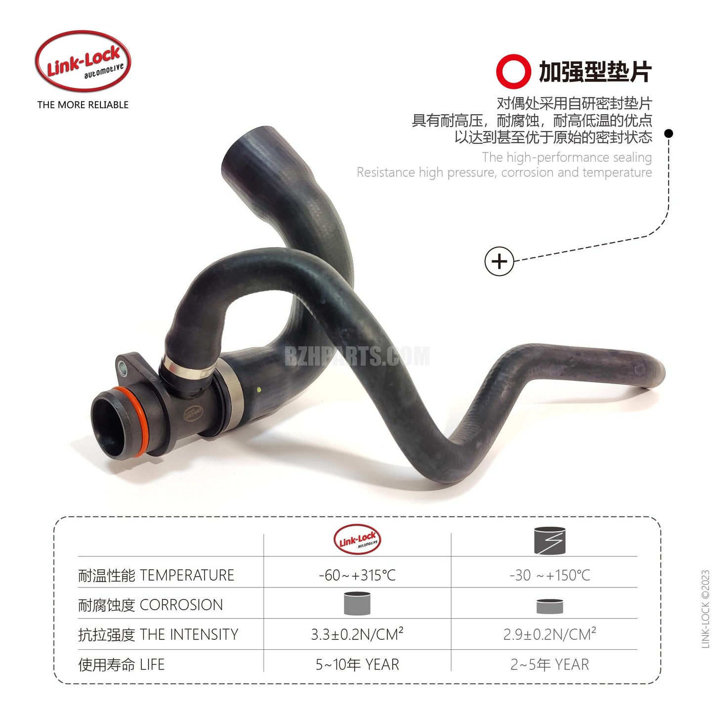 LINK-LOCK 进料管 11537639998 适用于 F20/F30/F35/F10/F18/F25/F15/F16