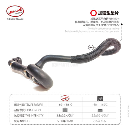LINK-LOCK Coolant hose 2125016884 For 212/218/207