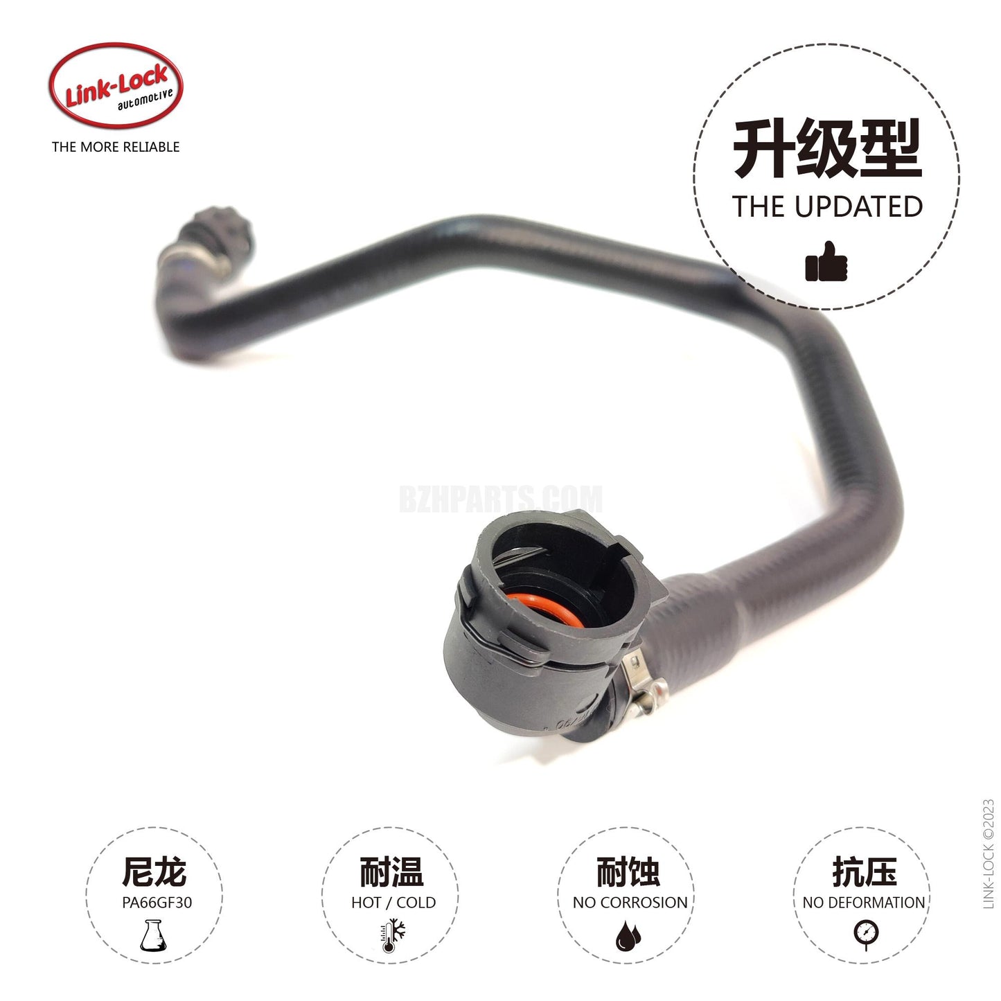 LINK-LOCK coolant hose 17127619685 For F07/F10/F11/F18 LCI