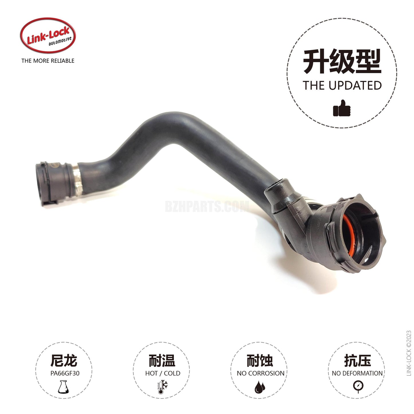 LINK-LOCK クーラントホース 17128662836 F20 F21 F22 F23 F30 F31 F34 F35 F32 F33 F36用