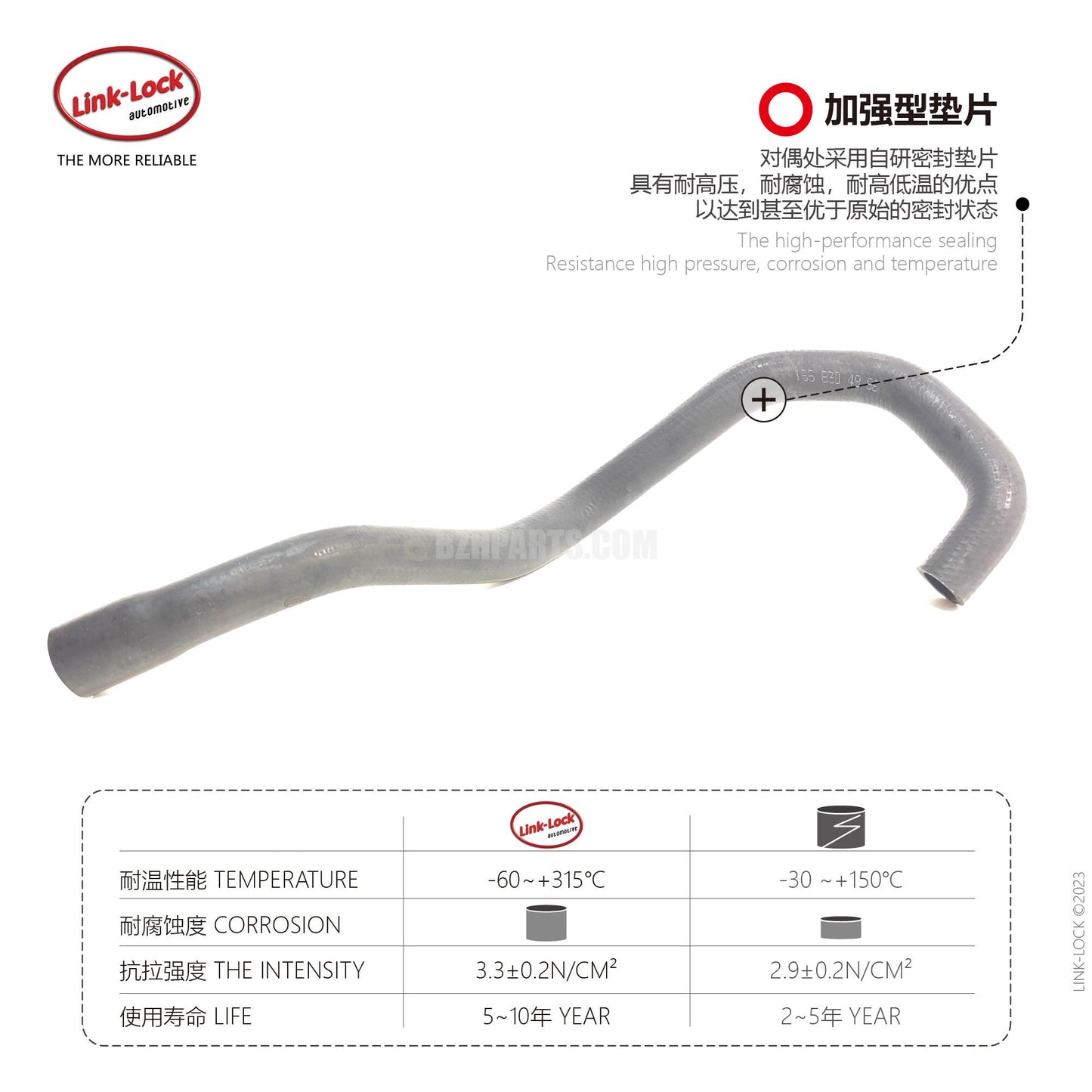 LINK-LOCK クーラントホース 1668304896 166用