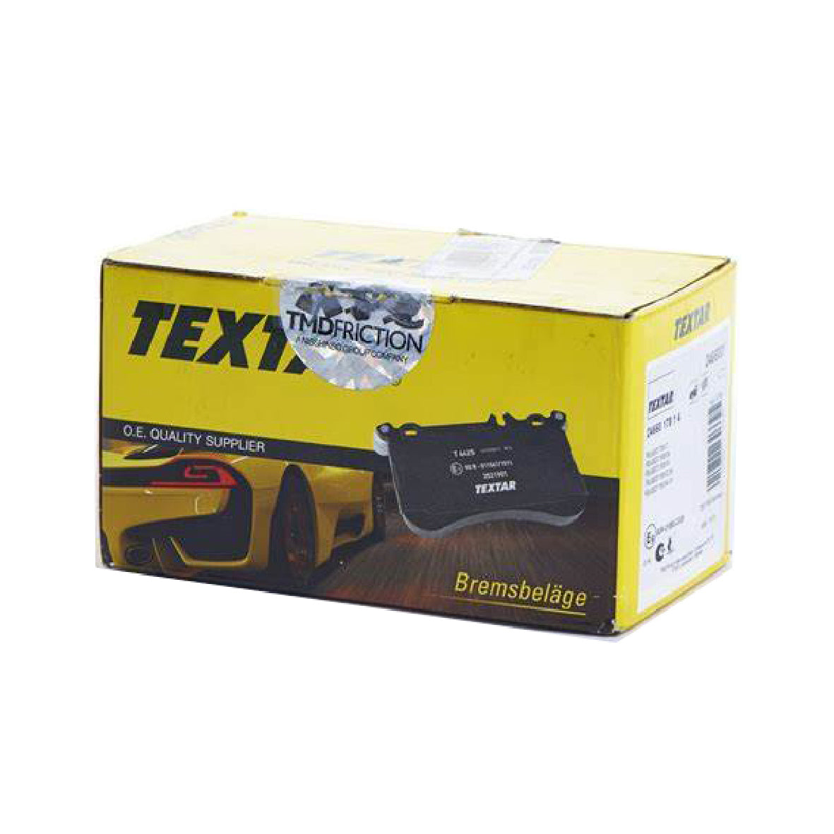 TEXTAR Rear brake pads 2409701 Volkswagen Touareg is fitted with 7L6698451B