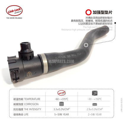 LINK-LOCK 冷却液软管 17127596832 适用于 F20/F21/F22/F23/F30F31/F34/F35/F32/F33