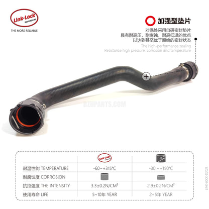 LINK-LOCK Coolant hose 17127596833 For F20/F21/F30/F31/F35