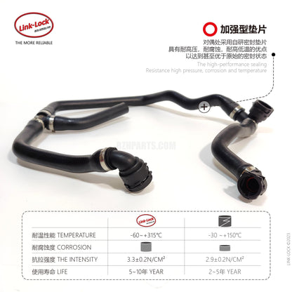 LINK-LOCK Coolant hose 17127596834 For F20/F21/F30/F31/F35