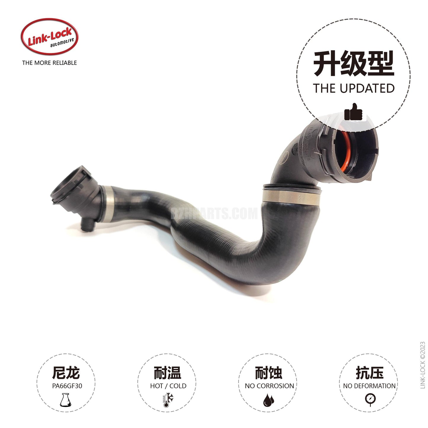 LINK-LOCK coolant hose 17127612445 For X1 E84/Z4 E89