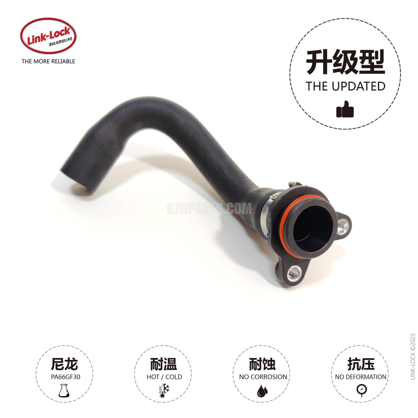 LINK-LOCK クーラントホース 11537603514 F20/F21/F22/F23/F30F31/F34/F35/F32/F33F36/F07用