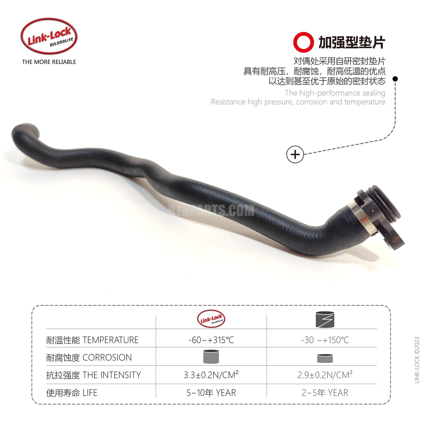 LINK-LOCK Coolant hose 11537591889 For F25 F26