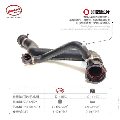 LINK-LOCK Coolant hose 17127531768 For E88/E82/E90/E91/E92E93/E84