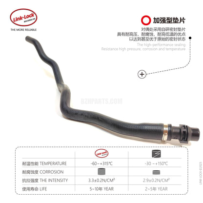 LINK-LOCK Coolant hose 64219329643 For F20 F21 F22 F23 F30 F31 F34 F35 F32 F33 F36