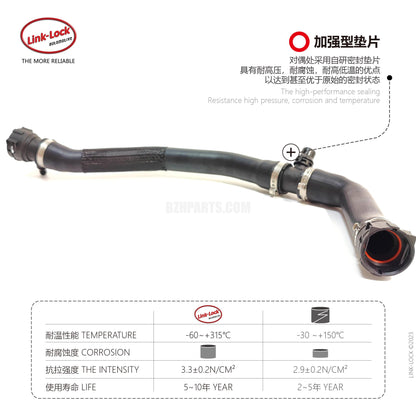 LINK-LOCK Coolant water pipe 17128616528 For F20 F21 F22 F23 F30 F31 F34 F35 F32 F33 F36