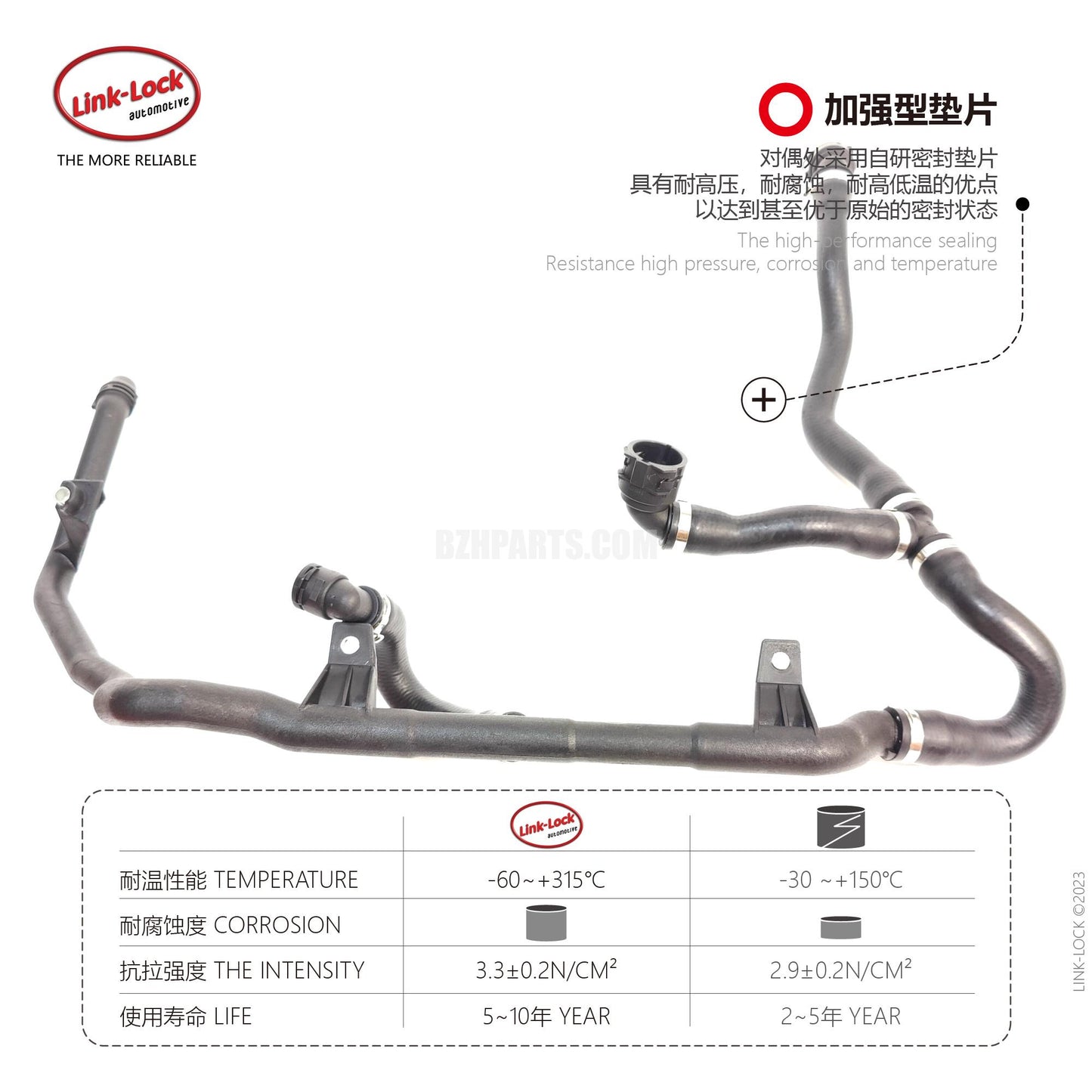 LINK-LOCK Coolant water pipe 17127639027 For E84