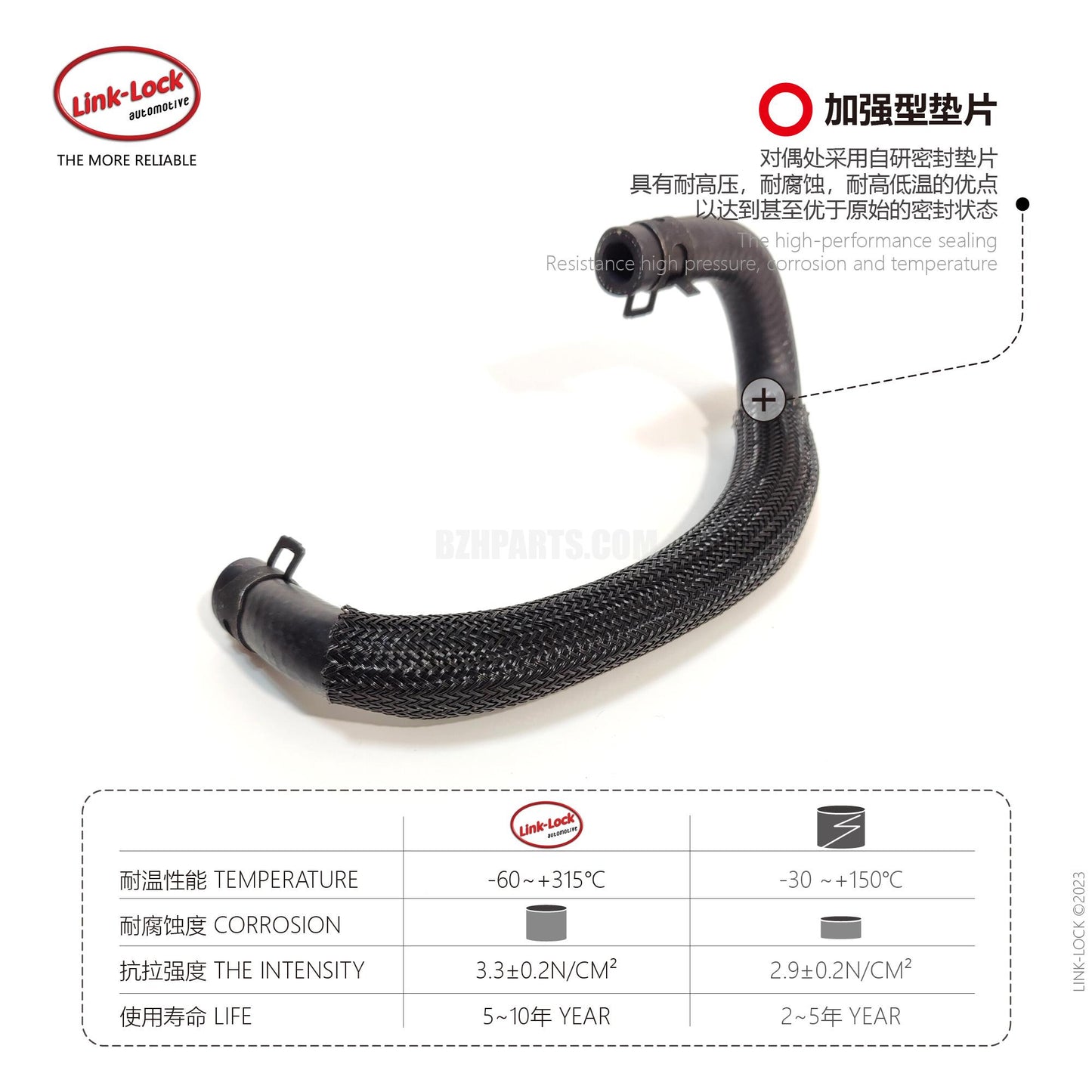 LINK-LOCK Coolant water pipe 11537565432 For R55R56R57