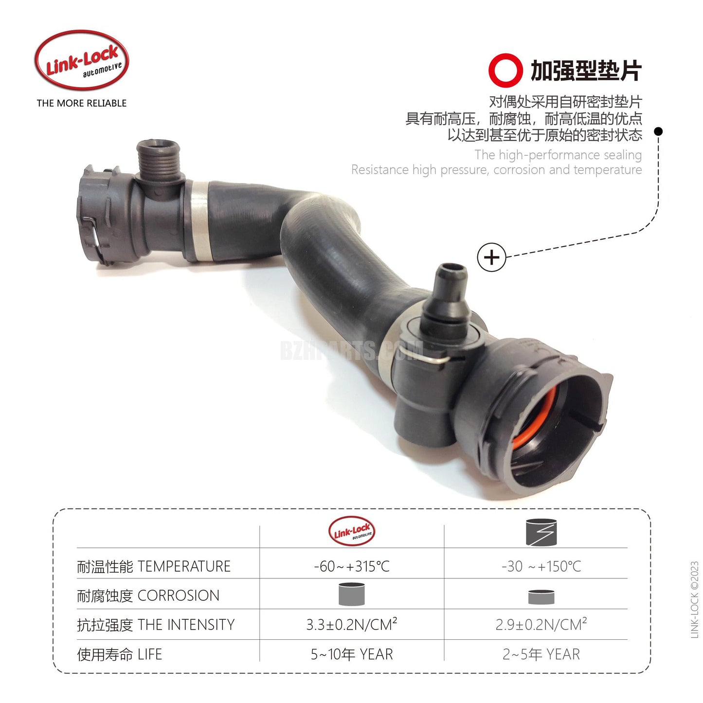 LINK-LOCK Coolant water pipe 17127578398 For F01/F02