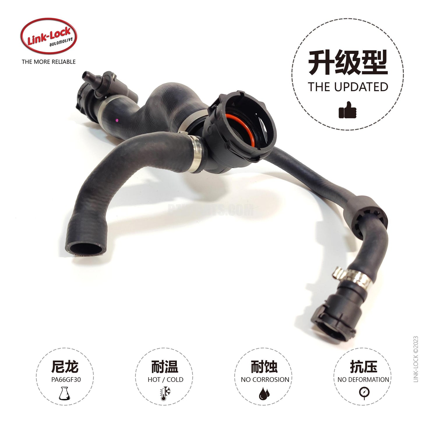 LINK-LOCK Coolant water pipe 17127580955 For F01/F02